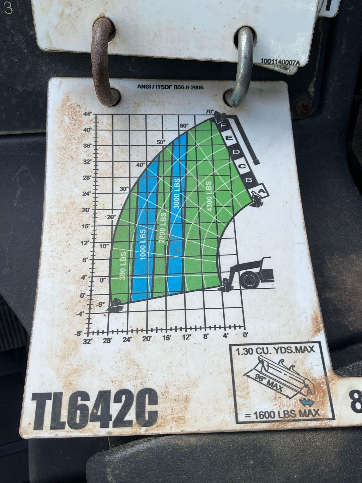 CATERPILLAR TELESCOPIC FORKLIFT MODEL TL642C - Image 18 of 23