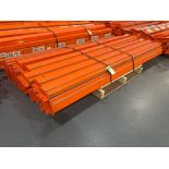 APPROX. QTY) 20 CROSS BEAMS FOR PALLET RACK, 8' BEAMS