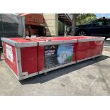 UNUSED GOLD MOUNTAIN DOME STORAGE SHELTER SINGLE TRUSS MODEL S203012R , APPROX 20€™ x 30€™ x 12€™...