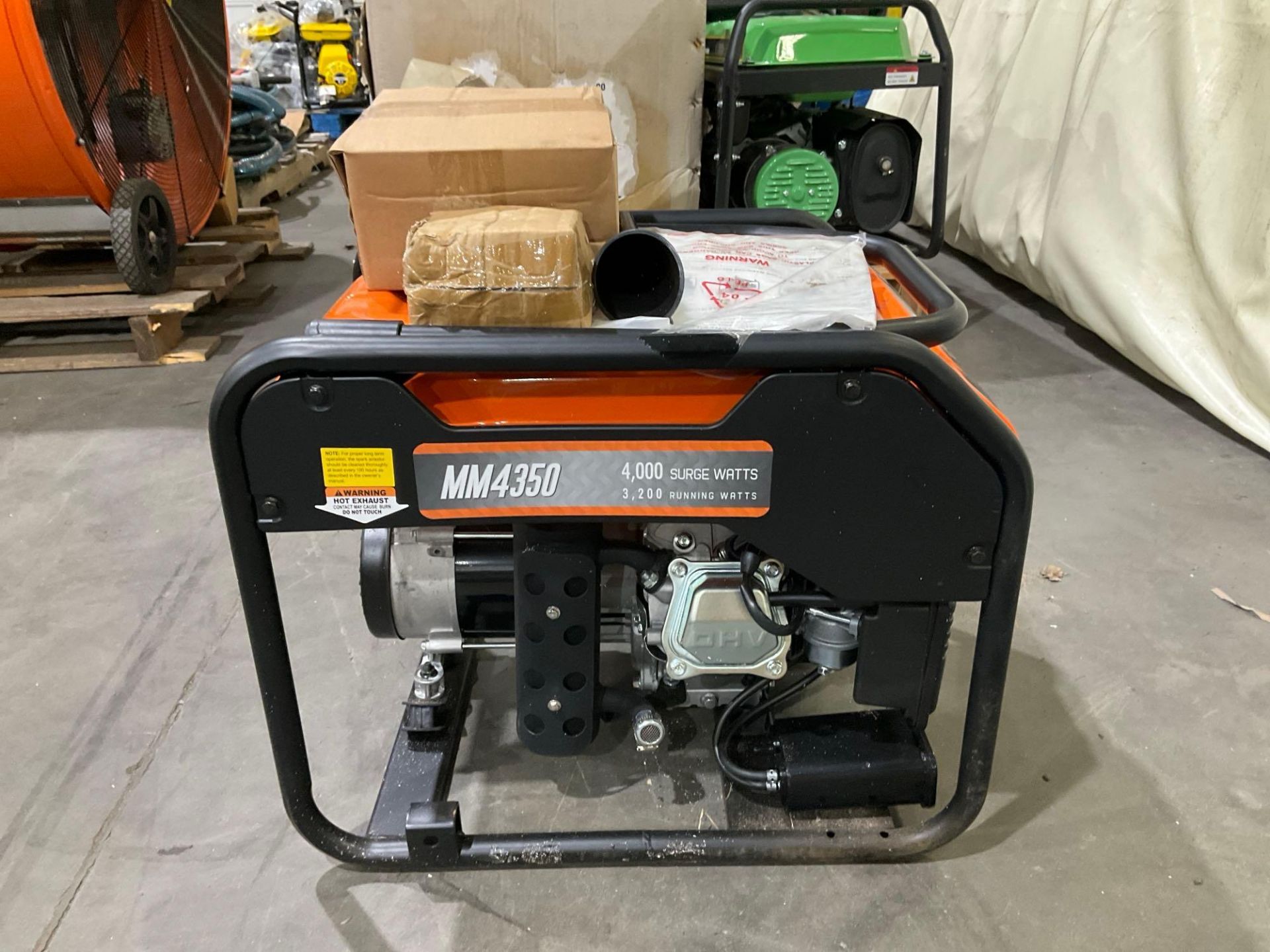 UNUSED MECH MARVELS MM4350 PORTABLE GAS GENERATOR, APPROX 4000 SURGE WATTS - Image 6 of 9