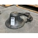 CAST IRON FREEDOM FARM BELL