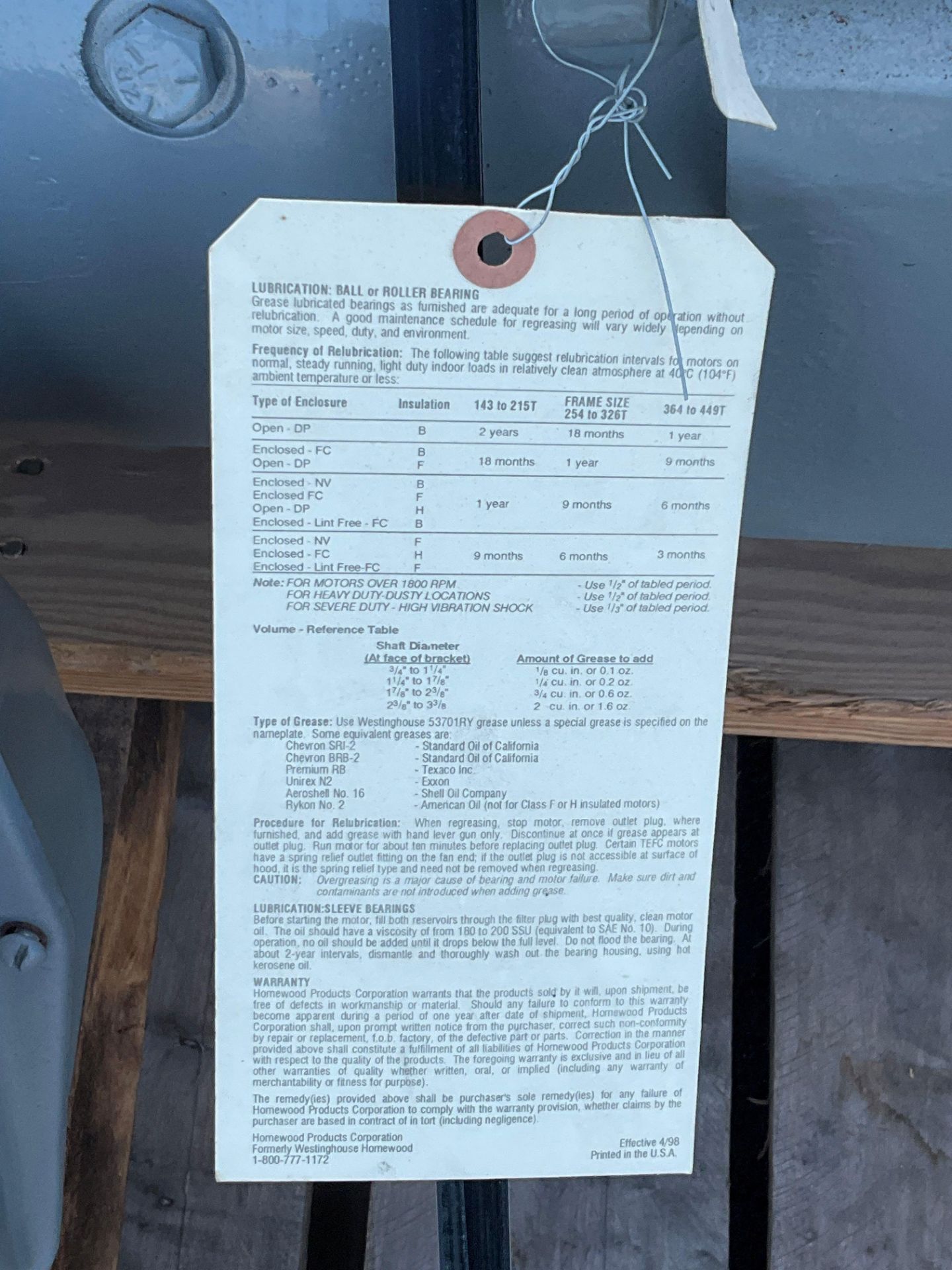 WESTINGHOUSE...DIRECT CURRENT MOTOR MODEL 1H11081, 15 HP, 3500 RPM, 120VDC, 113 AMP, APPROXIMATELY - Image 6 of 7