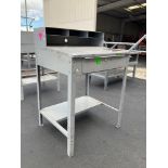 ULINE WORK STATION TABLE , APPROX 35? W x 30? L x 50? T