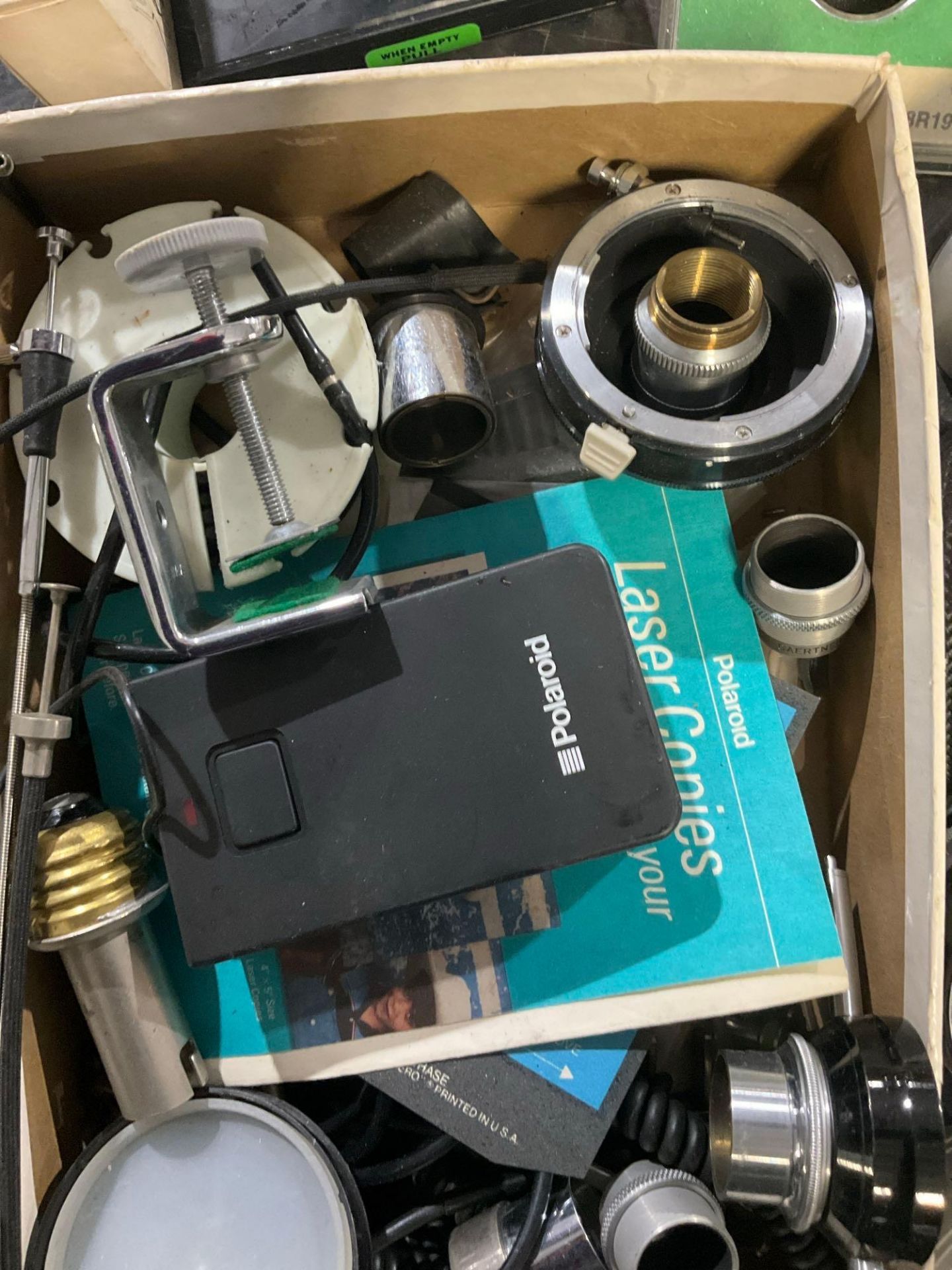 LOT OF LETIZ , POLAROID, PHOTOGRAPHIC AND MICROSCOPIC LENSES WITH EQUIPMENT - Image 6 of 11
