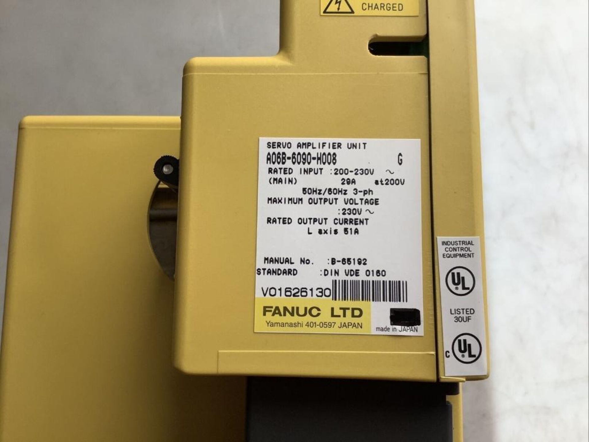 FANUC A06B-6090-H008 SERVO AMPLIFIER UNIT - Image 6 of 8