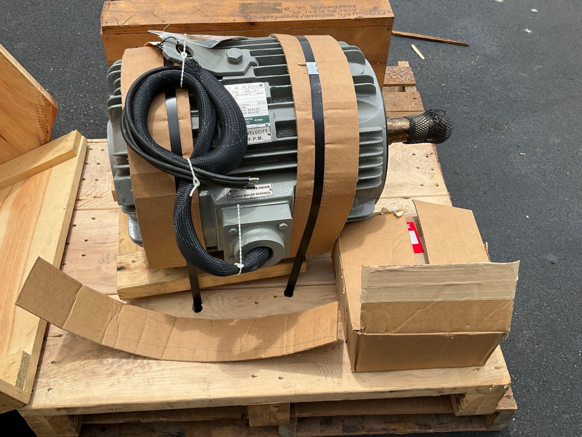 HPC WESTINGHOUSE AC MOTOR MODEL TBAM, MOTOR STYLE 5623D02-1H10236, 3 PH, 60 HZ, 25 HP, 1770 RPM,