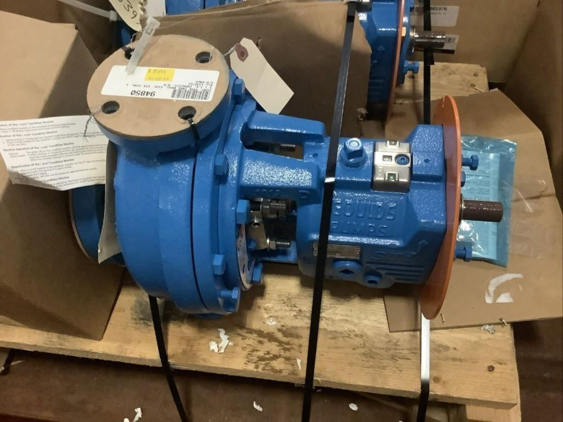 GOULD PUMPS 3196 I-ALERT CENTRIFUGAL PUMP 1.5 X 3-8 250PSI - Image 4 of 12