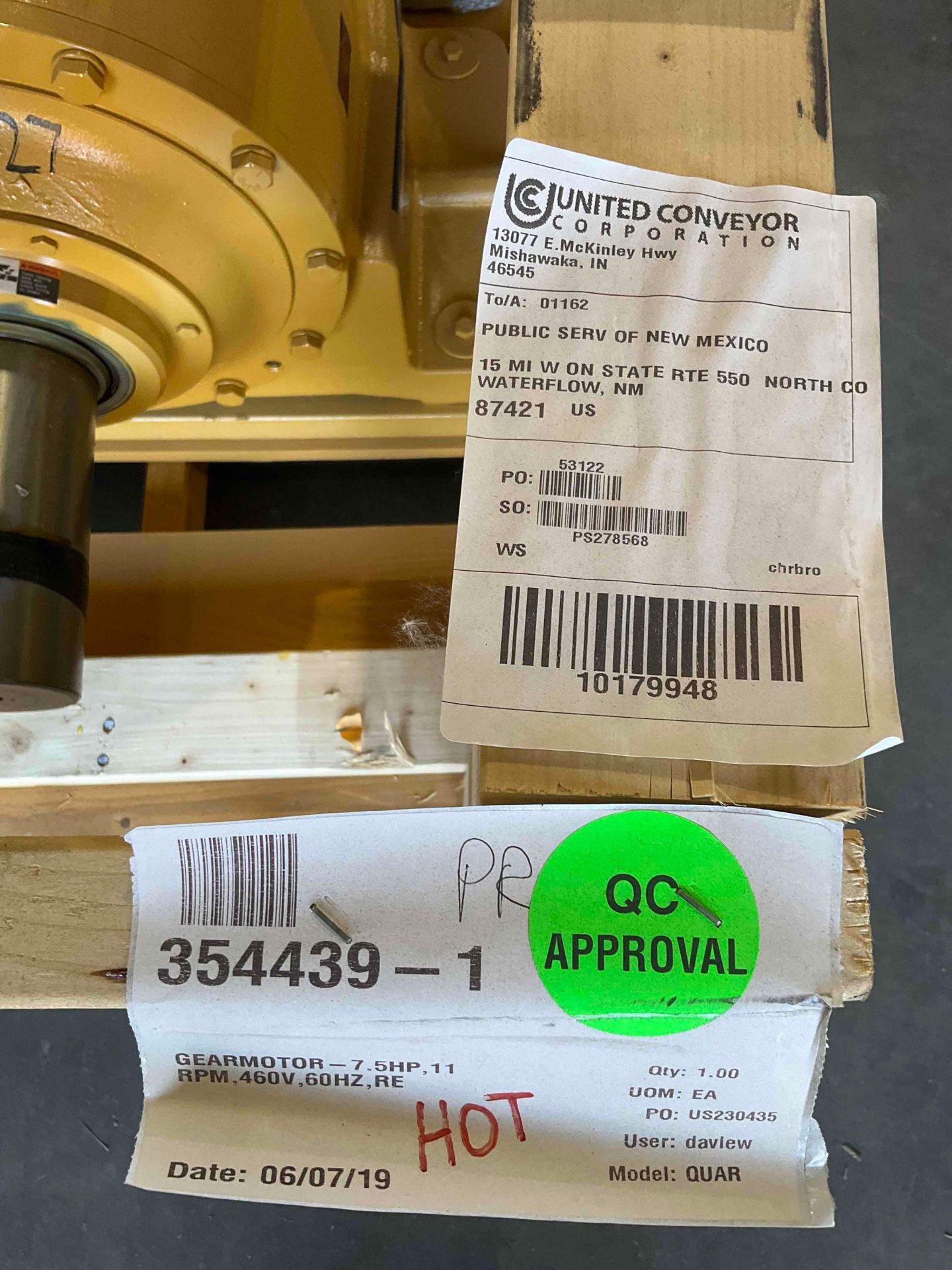 REXNORD...PLANETGEAR...7000 SPEED REDUCER MODEL EEAA04333 F2/BS W/ SIEMENS MOTOR...MODEL 1LE23112... - Image 16 of 19