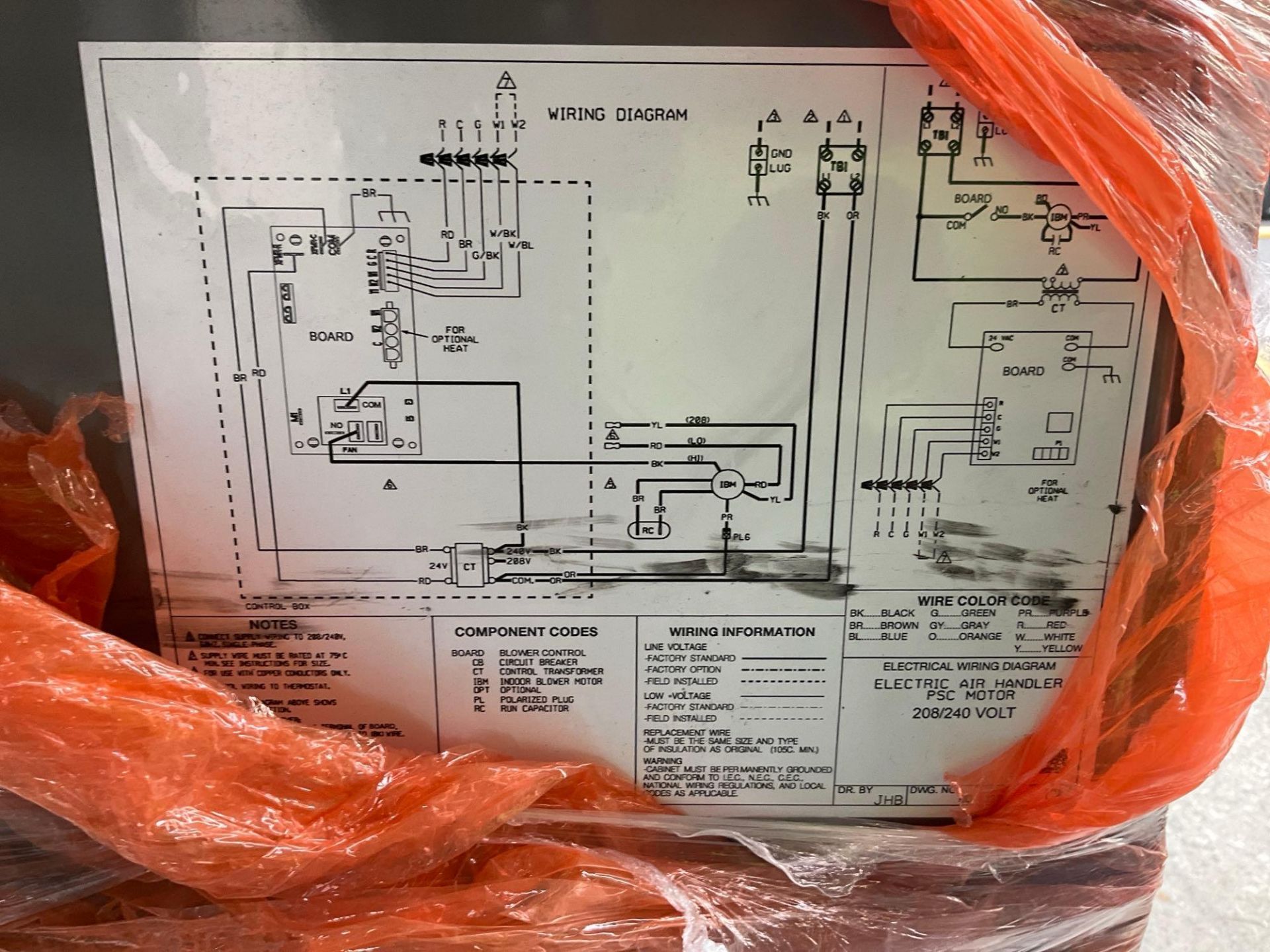 ( 1 ) RHEEM RH1P6024STANJA AIR HANDLING & ( 1 ) INTERNATIONAL COMFORT END4X60L24A1 - Bild 9 aus 12