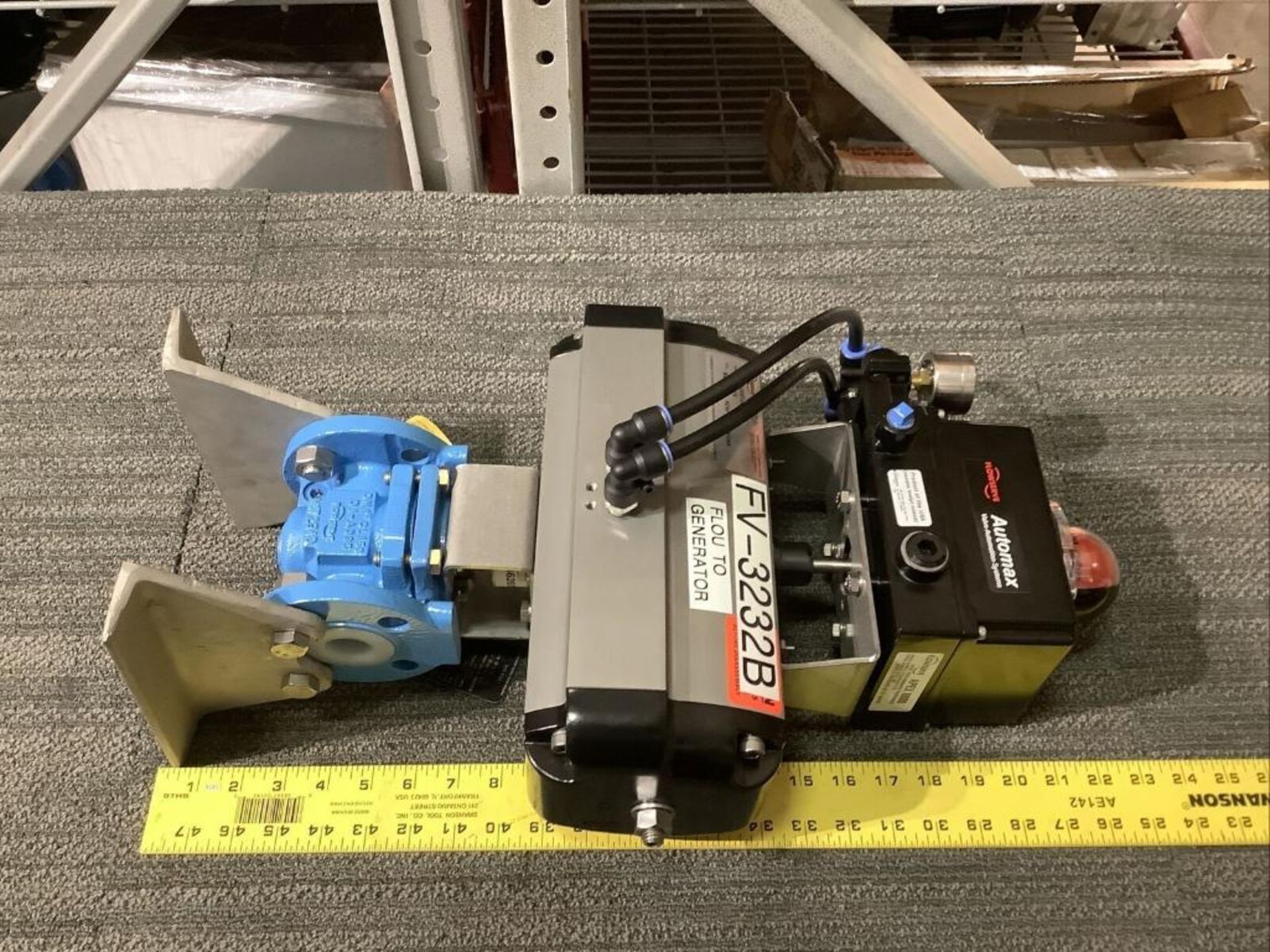 FLOWSERVE B115S10 ACTUATOR APEX 8000 POSITIONER 1" CL150 - Image 8 of 8