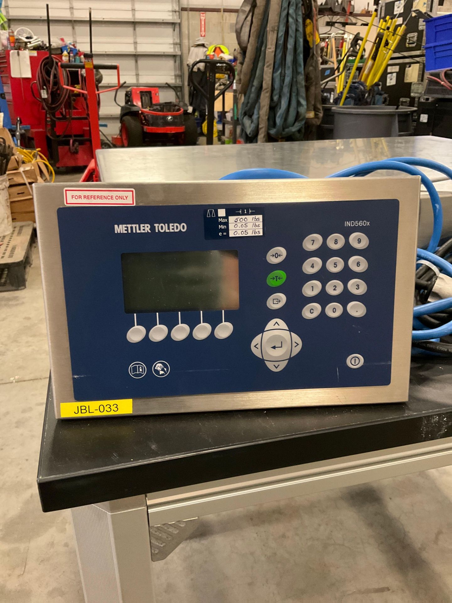 METTLER TOLEDO IND560X-HARSH HOPPER SCALE WITH ARCONIC POWER SUPPLY APPROX 120V , 20A - Bild 5 aus 10