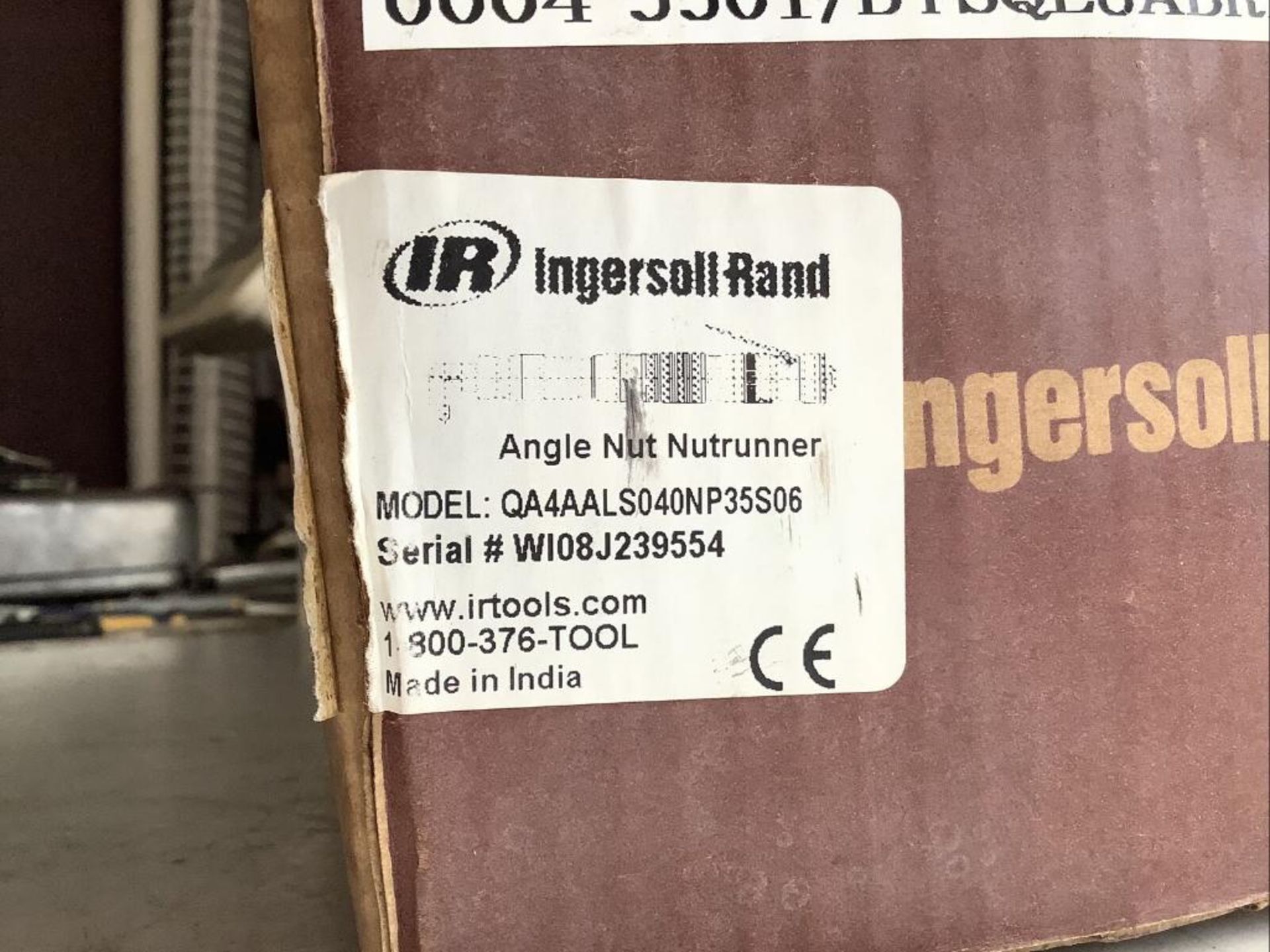 INGERSOLL RAND QA4AALS040NP35S06 NUTRUNNER - Bild 6 aus 7