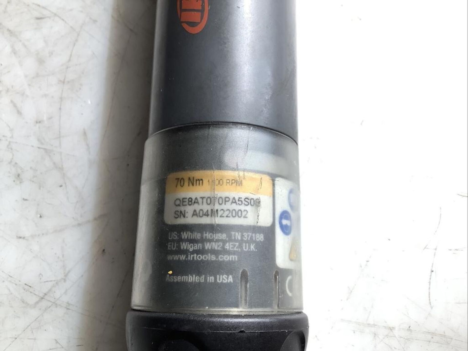 INGERSOLL RAND QE8AT070PA5S08 NUTRUNNER 1100RPM 70NM - Image 4 of 5