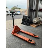 DOOSAN... HYDRAULIC PALLET JACK , APPROX MAX CAPACITY 5500LBS