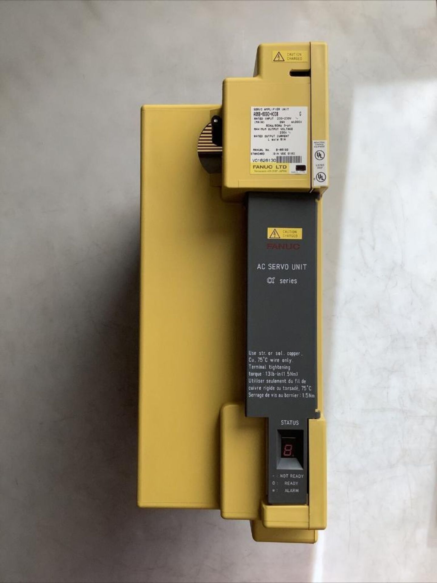 FANUC A06B-6090-H008 SERVO AMPLIFIER UNIT - Image 2 of 8