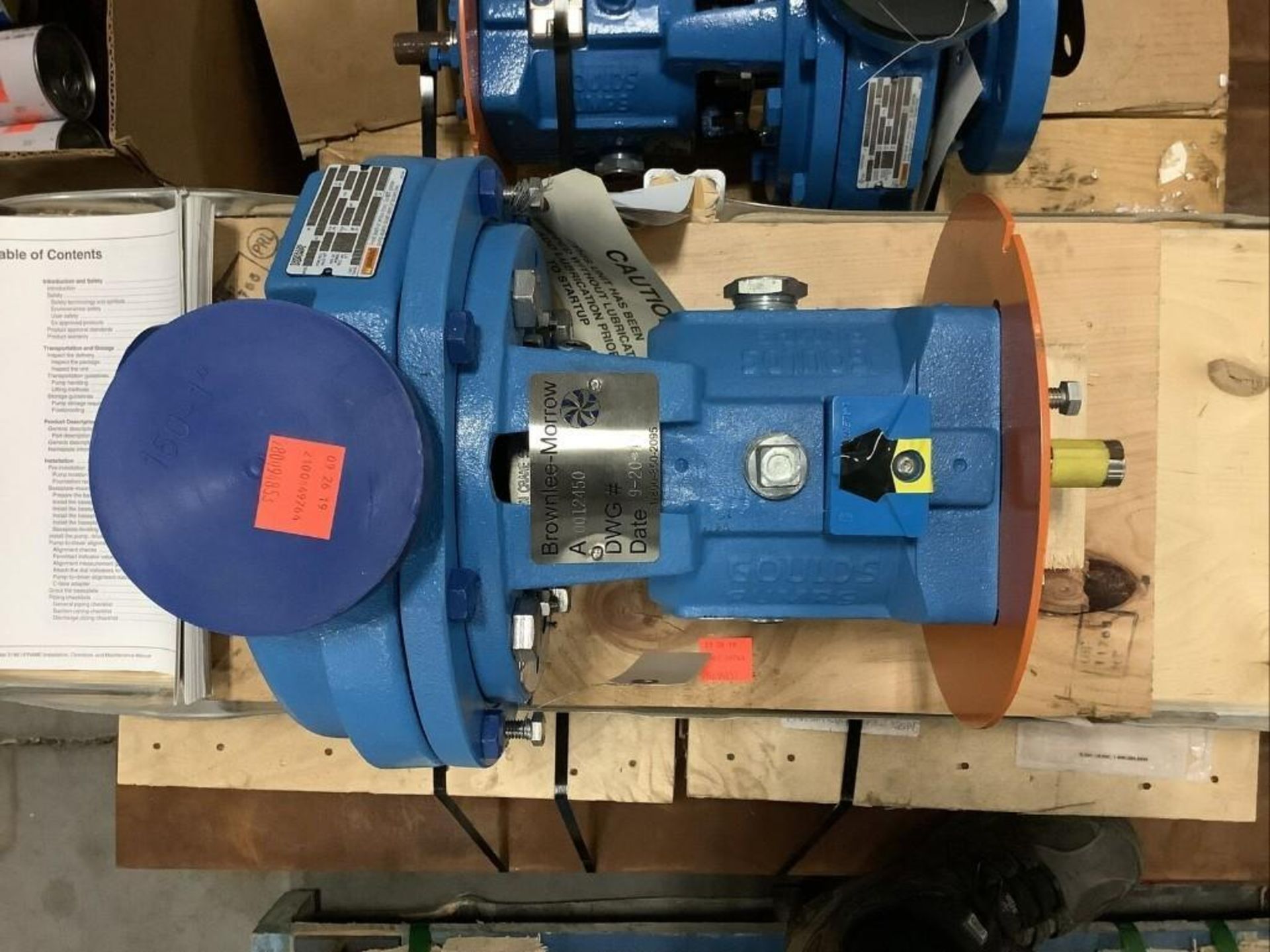 GOULD PUMPS 3196 I-ALERT BLUETOOTH CENTRIFUGAL PUMP 1 X 1.5-8 250PSI 3500RPM - Bild 5 aus 10