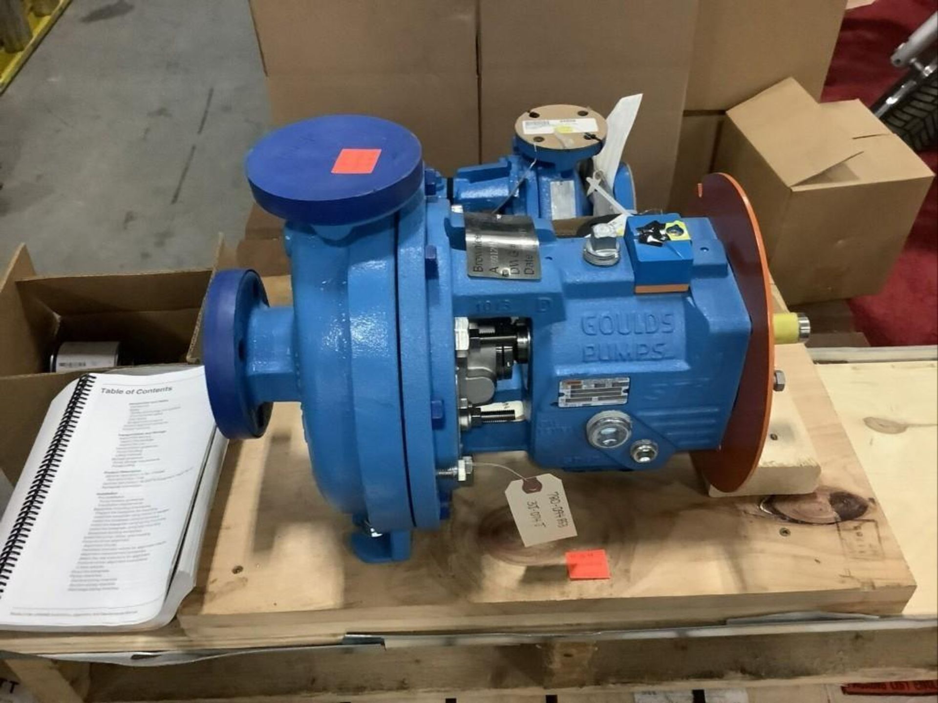 GOULD PUMPS 3196 I-ALERT BLUETOOTH CENTRIFUGAL PUMP 1 X 1.5-8 250PSI 3500RPM - Bild 3 aus 10