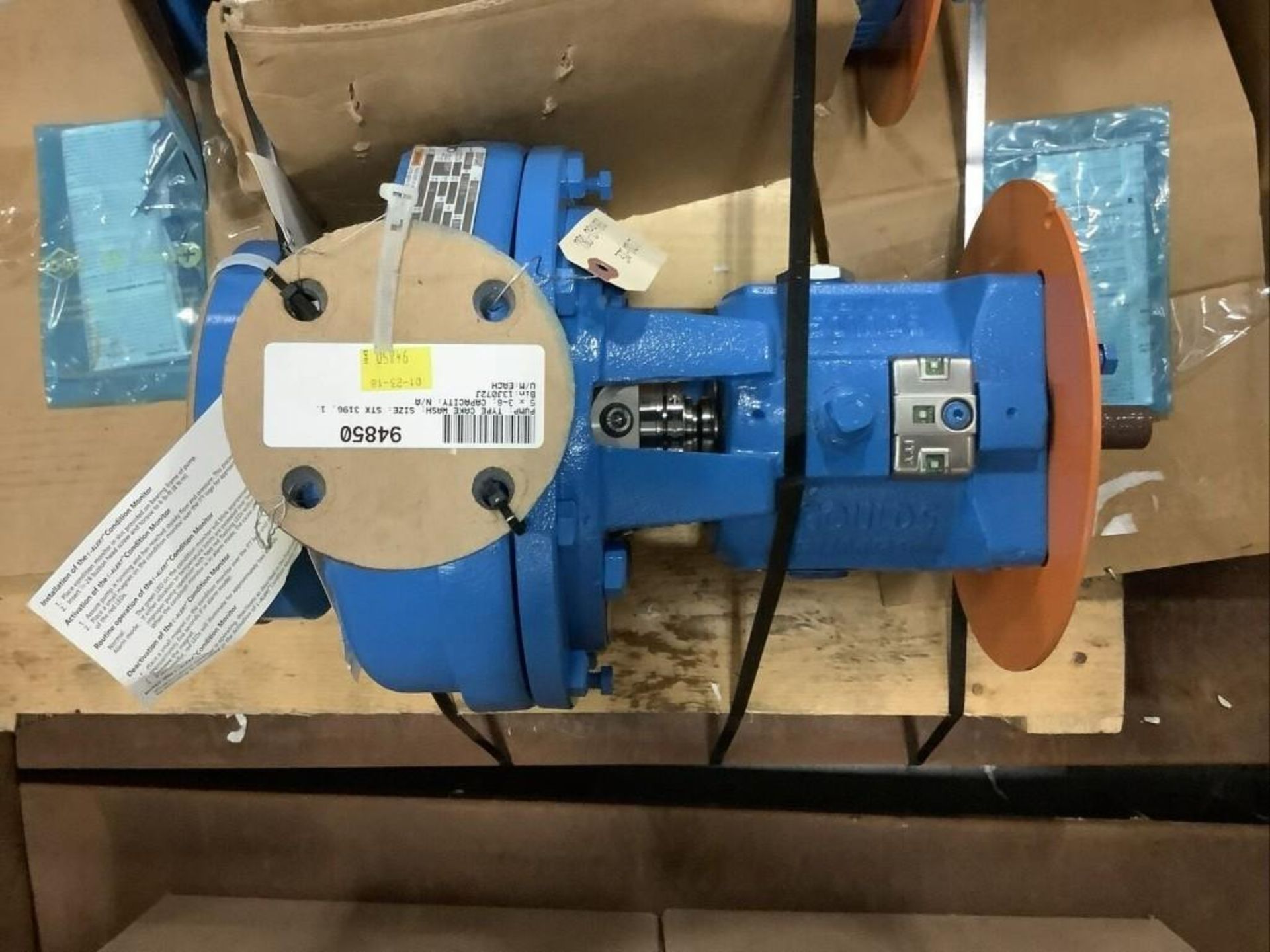 GOULD PUMPS 3196 I-ALERT CENTRIFUGAL PUMP 1.5 X 3-8 250PSI - Image 2 of 12