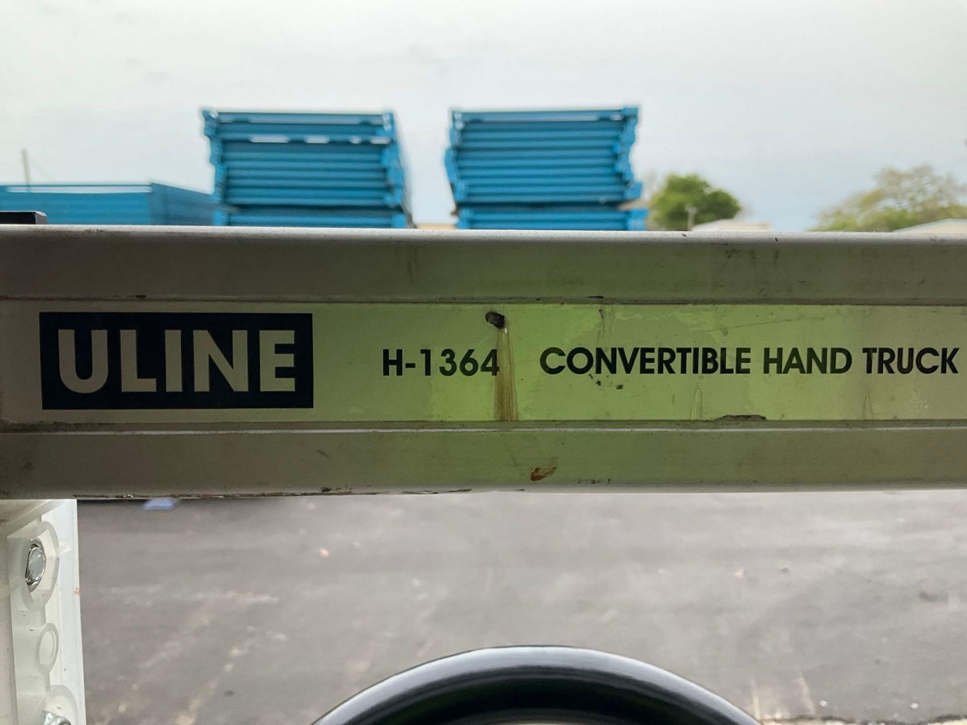 ULINE H-1364...ALUMINUM CONVERTIBLE HAND DOLLY - Image 7 of 7