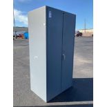 DURHAM INDUSTRIAL CABINET WITH CONTENTS , APPROX 36" W x 24? L x 72? T...