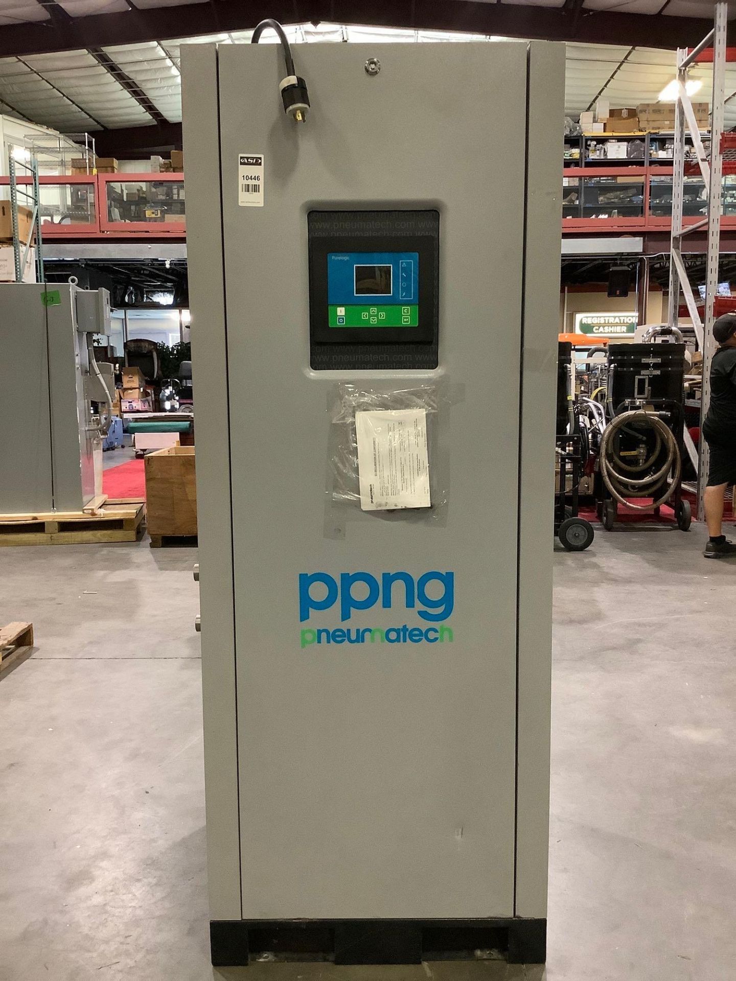 2021 PPNG PNEUMATECH NITROGEN GENERATOR TYPE PPNG15 HE 0/0, APPROX MAX ALLOWABLE INLET PRESSURE 1... - Image 2 of 20