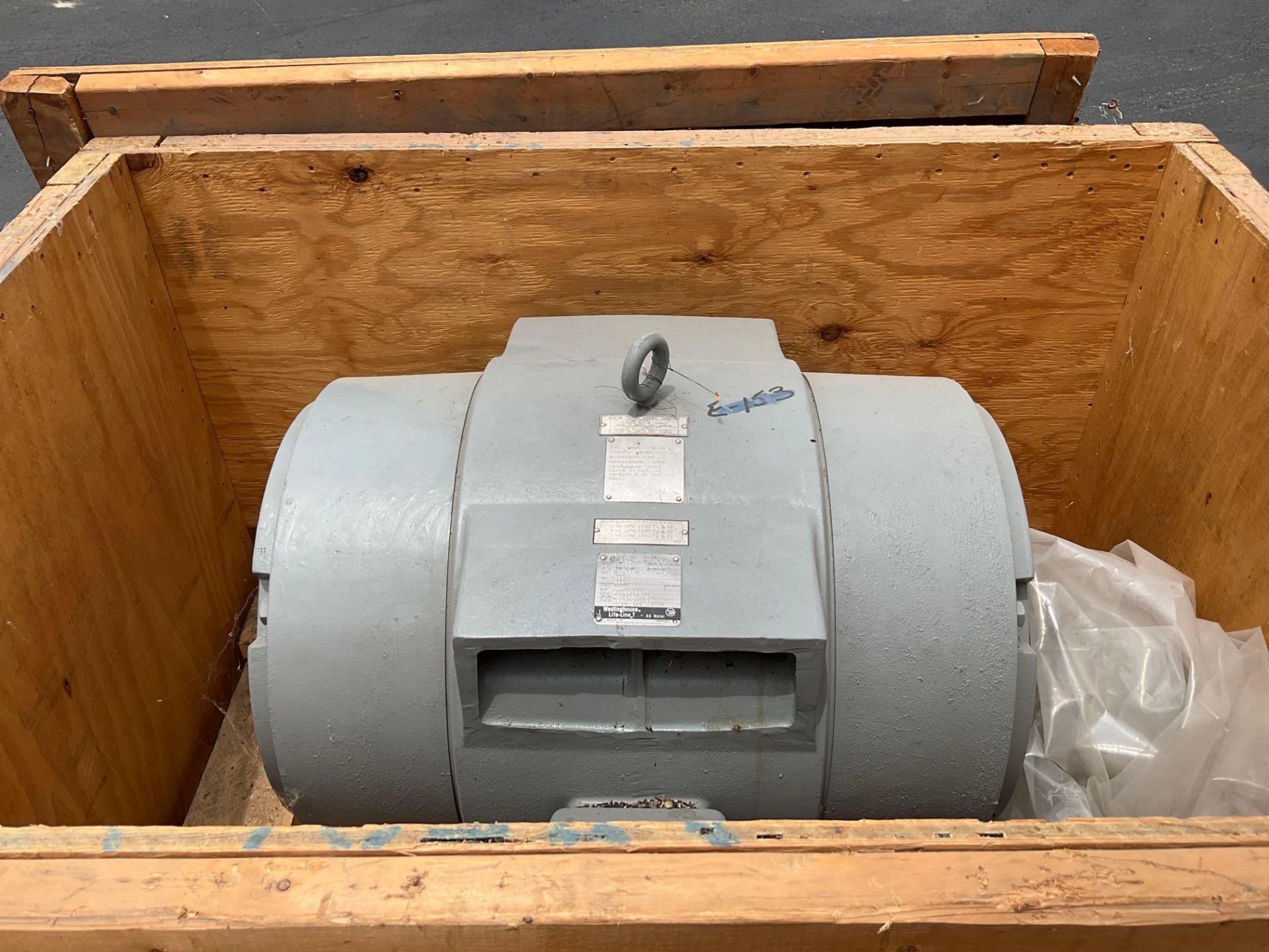 WESTINGHOUSE LIFE-LINE T AC MOTOR MODEL...TBDP, MOTOR STYLE 81C35752, 60 HZ, 250 HP, 1775 RPM, 46...