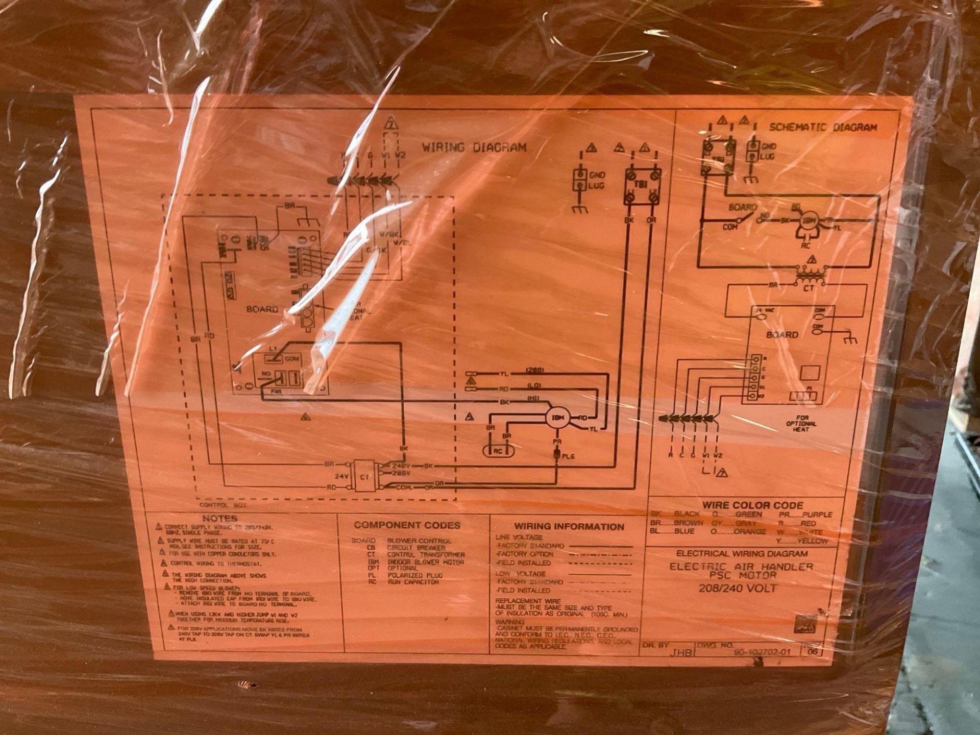 ( 1 ) RHEEM RH1P6024STANJA AIR HANDLING & ( 1 )...INTERNATIONAL COMFORT MB200024C1 /...END4X60L24A1 - Bild 9 aus 13