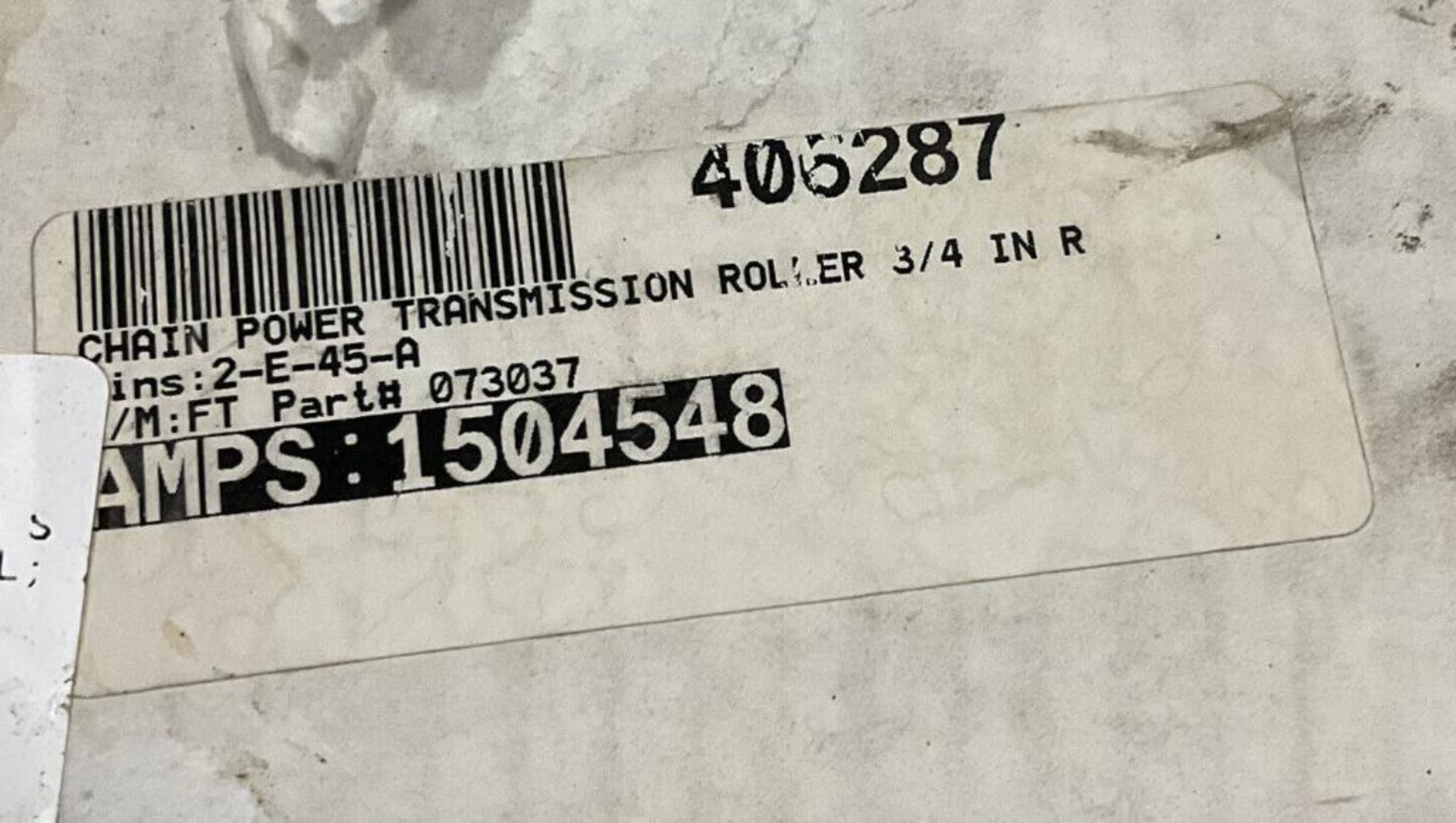 MORSE POWER TRANSMISSION ROLLER CHAIN 340860 60HR 100FT - Image 8 of 11