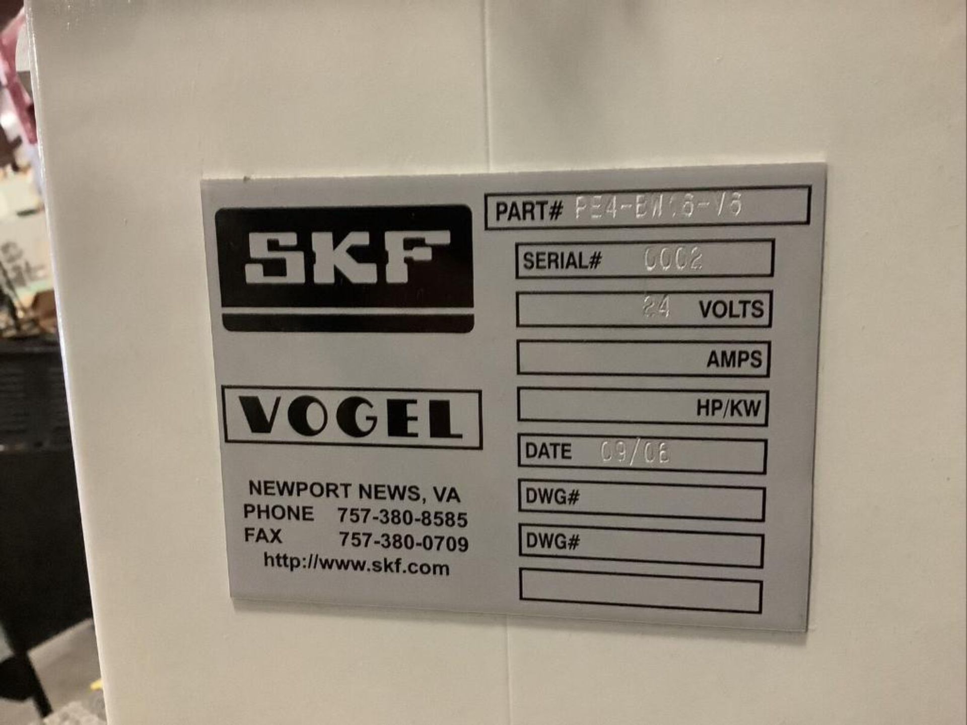 SKF PE4-BW16-V6 LUBRICATION PUMP - Image 4 of 6