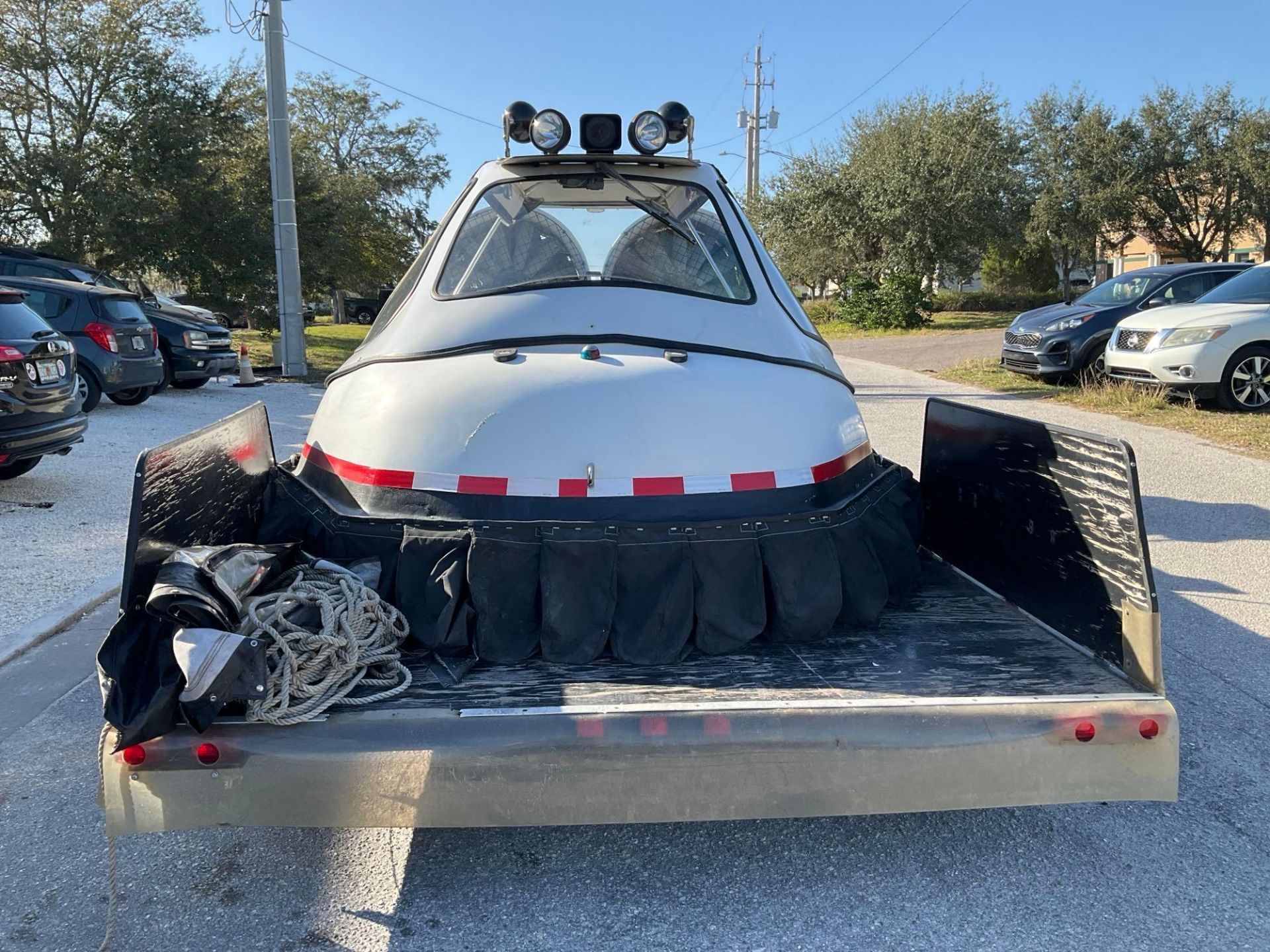 HOVERGUARD HOVERCRAFT W/TRAILER, HOVERTOUR 1000 MODEL 7900200, NEW BATTERY , 37 HRS SHOWING - Image 35 of 39