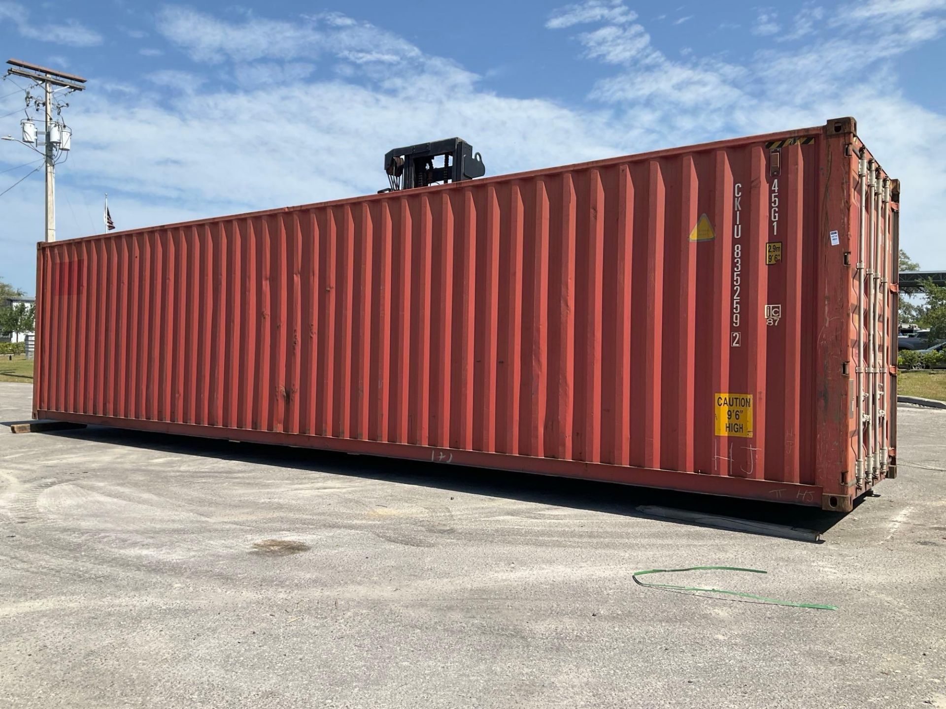 40' STORAGE CONTAINER - Image 7 of 12