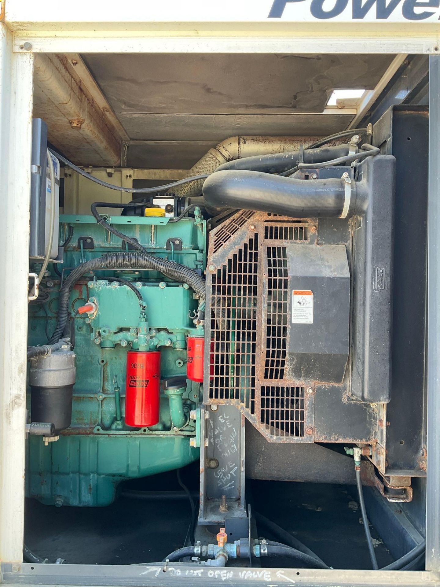 POWER PRO 125 GENERATOR MODEL SDG125S, DIESEL, TRAILER MOUNTED, APPROX 125 KVA OUTPUT, APPROX - Image 15 of 24