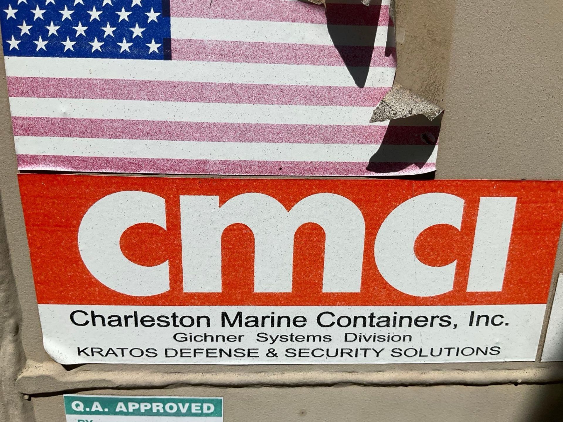 CHARLESTON MARINE CONTAINER, APPROX 78" W x 96" D x 96" T - Image 8 of 24