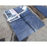 UNUSED GALVANIZED STEEL DIAMOND PLATE SHEET METAL, APPROX 38IN X 49IN, APPROX 50PIECES TOTAL (