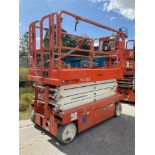 2016 SNORKEL SCISSOR LIFT MODEL S4726E ANSI , ELECTRIC, APPROX MAX PLATFORM HEIGHT 26FT, NON MARK...