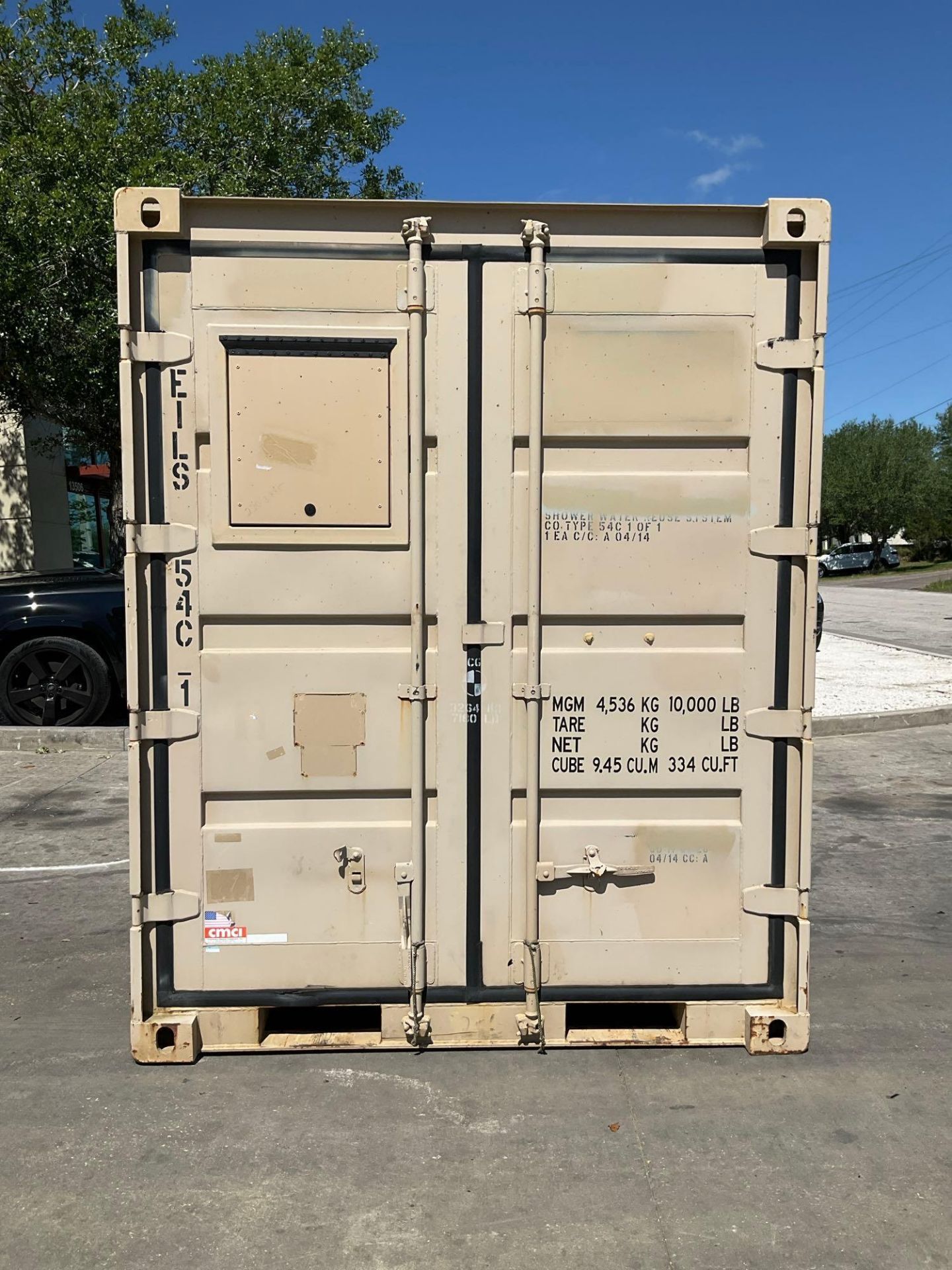 CHARLESTON MARINE CONTAINER, APPROX 78" W x 96" D x 96" T - Image 6 of 24