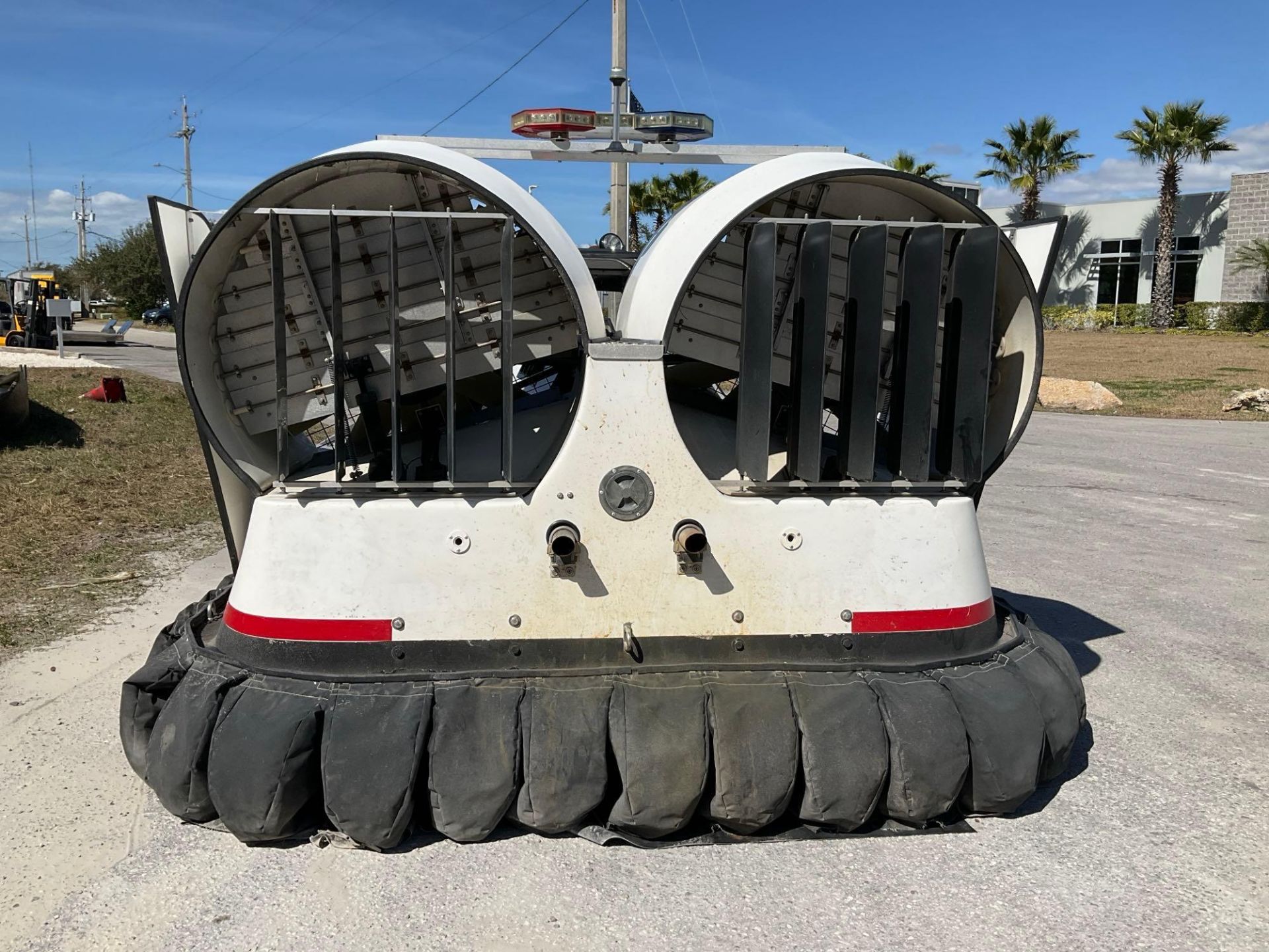 HOVERGUARD HOVERCRAFT W/TRAILER, HOVERTOUR 1000 MODEL 7900200, NEW BATTERY , 37 HRS SHOWING - Image 6 of 39