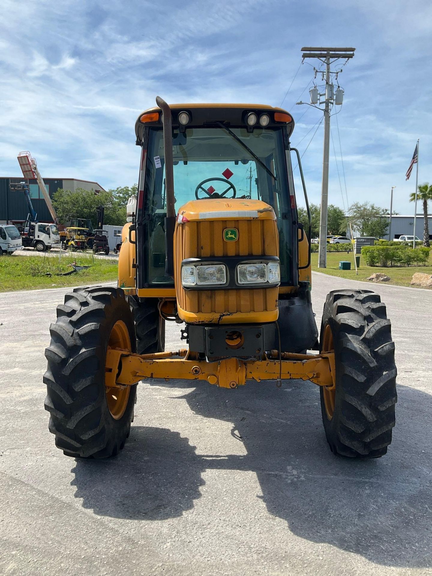 JOHN DEERE 6320 TRACTOR, DIESEL, ENCLOSED CAB, 4WD , COLD AC, RUNS & OPERATES - Image 9 of 17