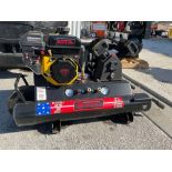 UNUSED POWER TRAIN AIR COMPRESSOR MODEL PT-TT70G-CP, GAS POWERED, APPROX 150 MAX RATED PSI, APPROX