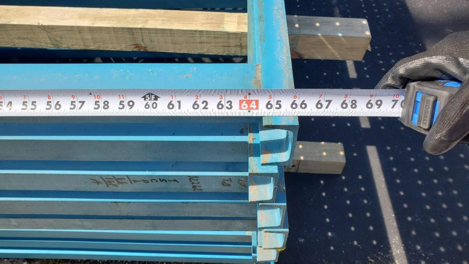 QTY 10 UPRIGHTS FOR PALLET RACK - Image 5 of 7