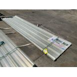 UNUSED POLYCARBONATE ROOF PANELS CLEAR, APPROX 35.43IN x 11.81FT, APPROX 30 PIECES ( PLEASE NOTE