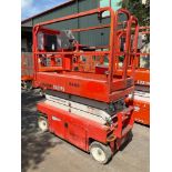 2014 SNORKEL SCISSOR LIFT MODEL S3219E ANSI , ELECTRIC, APPROX MAX PLATFORM HEIGHT 19FT, NON MARK...