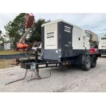 ATLAS COPCO TIER 4 INTERIM GENERATOR MODEL QAS70 , TRAILER MOUNTED, DIESEL, JOHN DEERE ENGINE, PH...