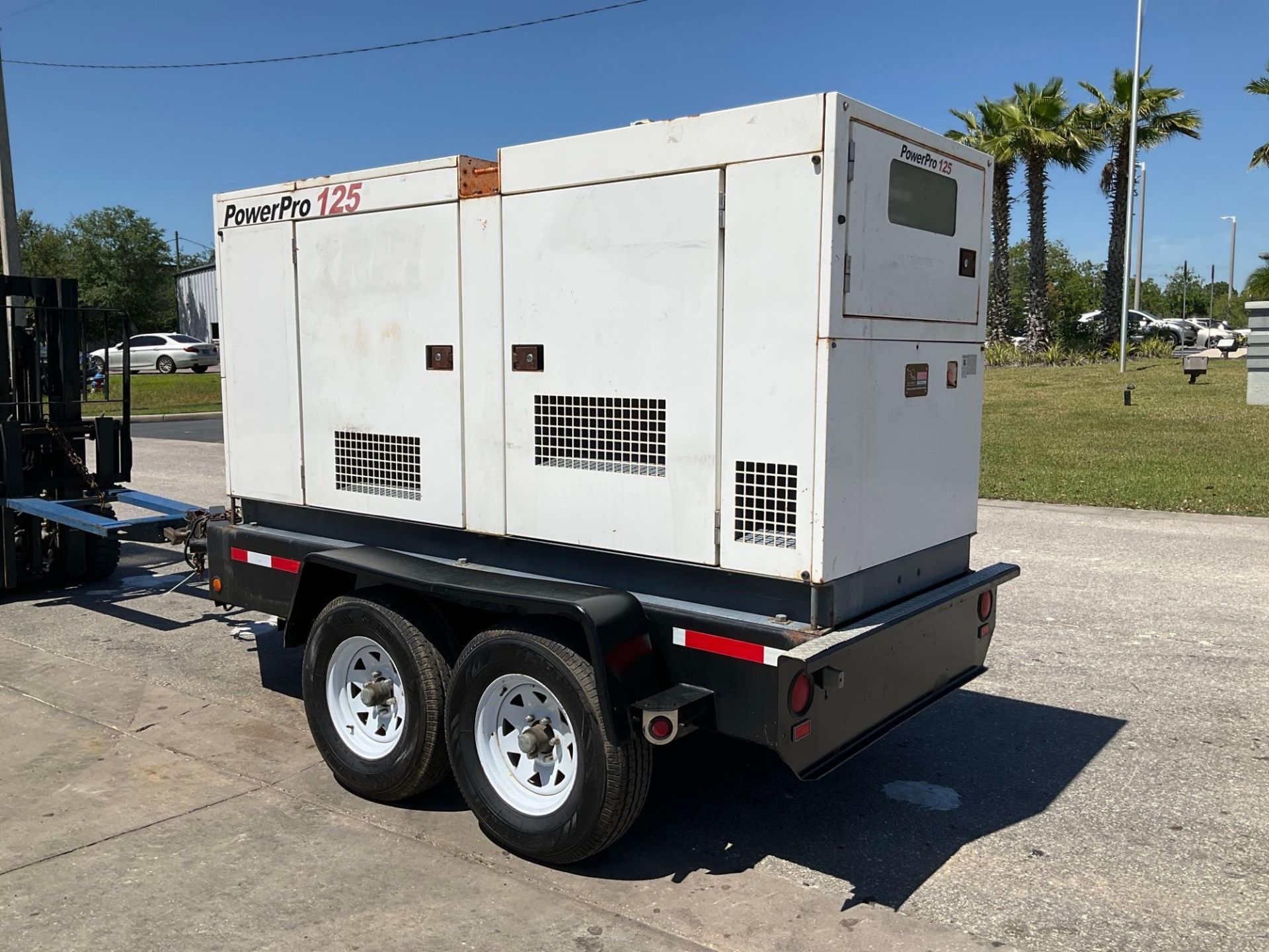 POWER PRO 125 GENERATOR MODEL SDG125S, DIESEL, TRAILER MOUNTED, APPROX 125 KVA OUTPUT, APPROX - Image 5 of 24