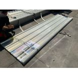 UNUSED POLYCARBONATE ROOF PANELS CLEAR, APPROX 35.43IN x 11.81FT, APPROX 30 PIECES ( PLEASE NOTE