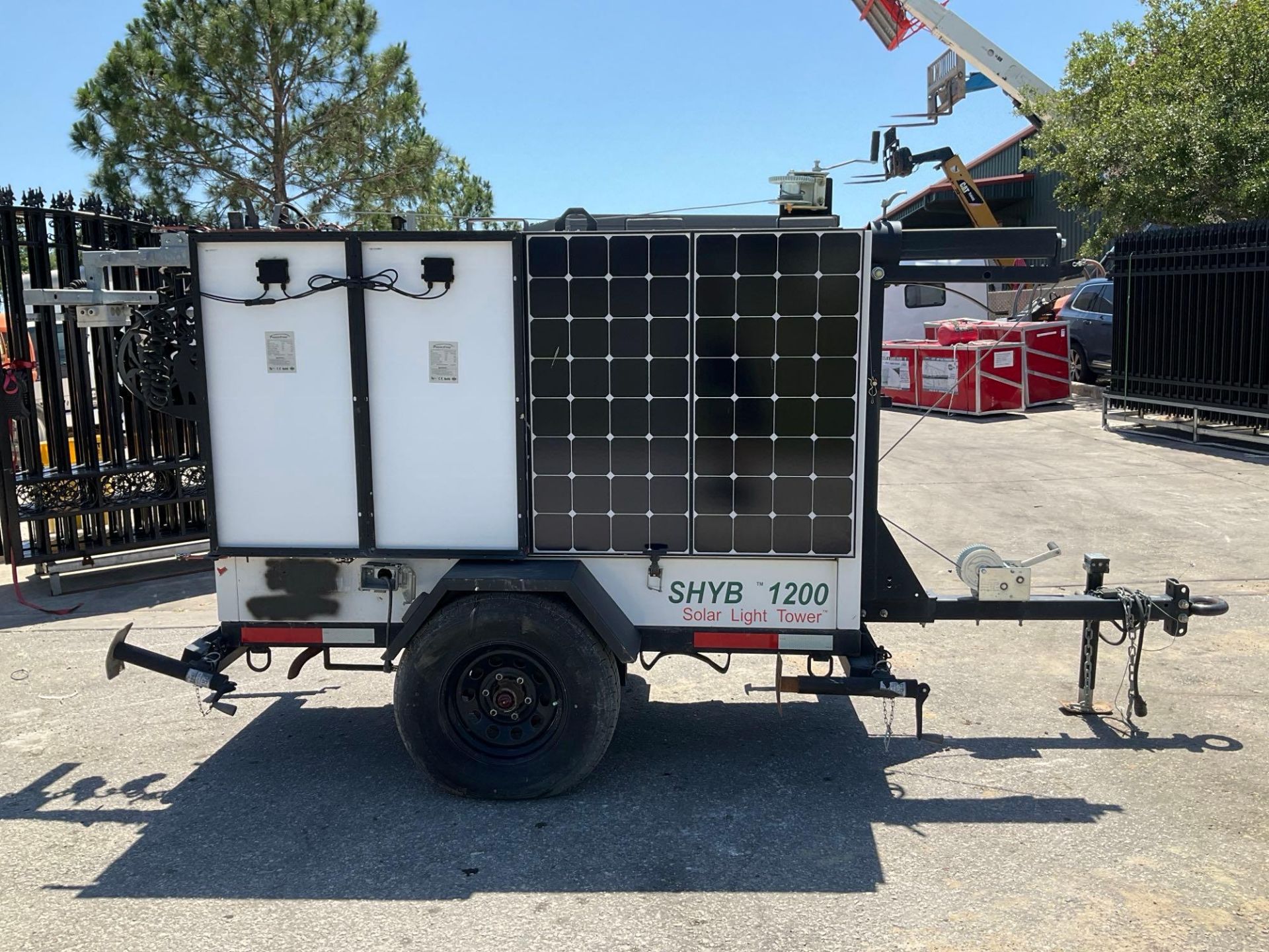 2019 PROGRESS SOLAR SOLUTIONS LIGHT TOWER MODEL SHYB-1200, KUBOTA DIESEL - Image 7 of 22