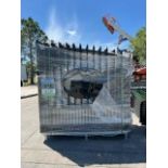 NEW GREATBEAR - COW AND CALF - 14FT BI-PARTING WROUGHT IRON GATE