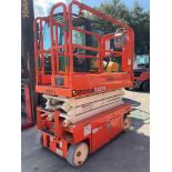 2016 SNORKEL SCISSOR LIFT MODEL S3219E ANSI , ELECTRIC, APPROX MAX PLATFORM HEIGHT 19FT, NON MARK...