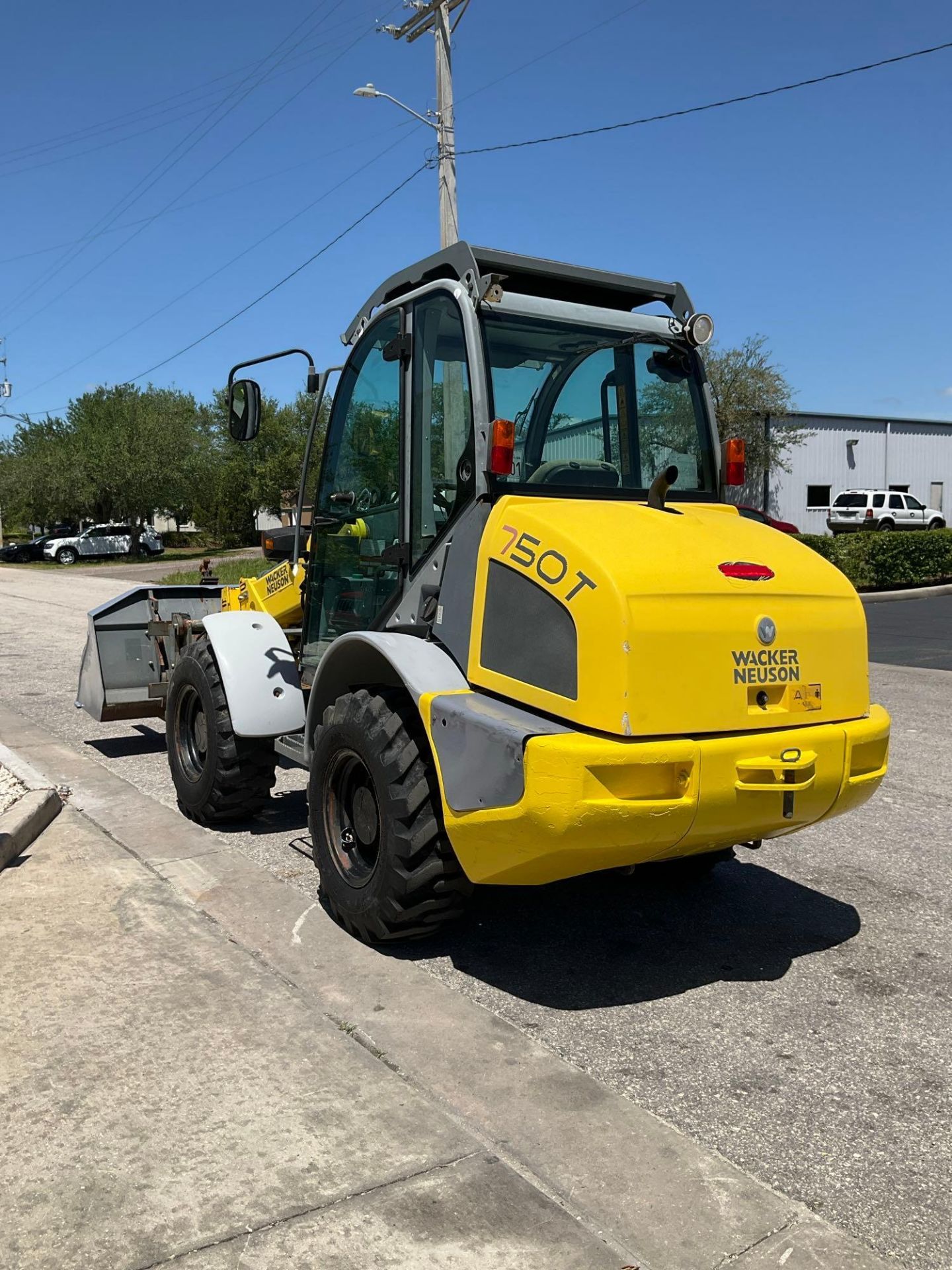 WACKER NEUSON 750 T WHEEL LOADER, DEUTZ DIESEL, RUNS AND OPERATES - Bild 3 aus 18