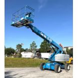 GENIE BOOMLIFT MODEL S60, DIESEL ,MAX PLATFORM HEIGHT 60FT, MAX REACH 50FT, 4x4, RUNS AND OPERATES